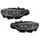 LED DRL Angel Eyes Headlights with Projector suitable for BMW 3 Series F30 F31 (2011-2015)