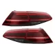 Full LED Taillights suitable for VW Golf 7 & 7.5 VII (2012-2019) Facelift Retrofit G7.5 Look Dynamic Sequential Turning Lights Dark Cherry Red