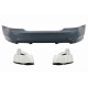 Rear Bumper suitable for Mercedes W221 S-Class (2005-2011) with Exhaust Muffler tips