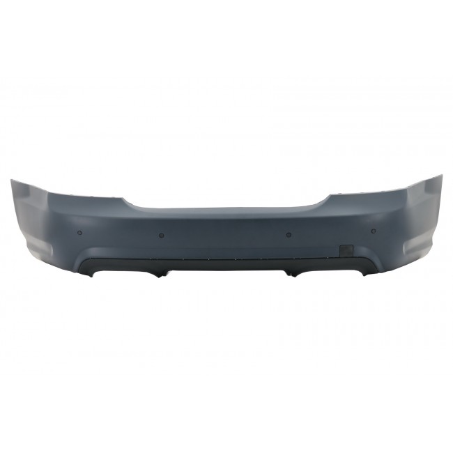 Rear Bumper suitable for Mercedes W221 S-Class (2005-2011) with Exhaust Muffler tips