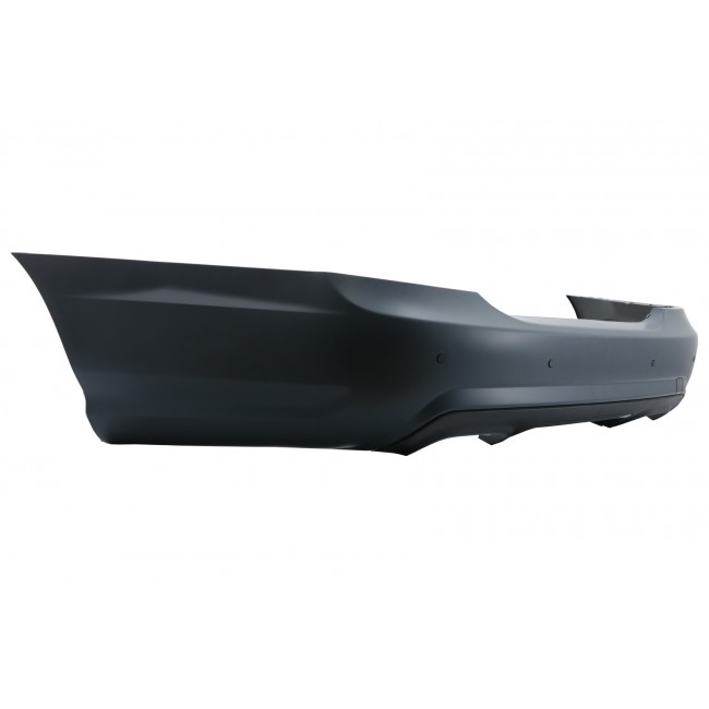Rear Bumper suitable for Mercedes W221 S-Class (2005-2011) with Exhaust Muffler tips