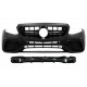 Front Bumper with Rear Diffuser and Exhaust Tips suitable for Mercedes E-Class W213 (2016-2019) E53 Design Black Edition