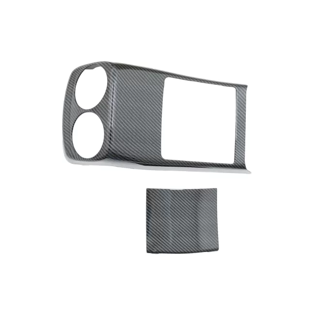 Rear Armrest Box Air Outlet Trim Cover suitable for Mercedes A-Class W177 V177 (2018-Up) Carbon Fiber