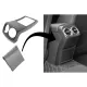 Rear Armrest Box Air Outlet Trim Cover suitable for Mercedes A-Class W177 V177 (2018-Up) Carbon Fiber