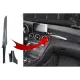 Car Center Console Dashboard Strips Interior Trim Suitable for Mercedes C-Class W205 (2014-2018) GLC X253 (2015-2018) Carbon Fiber Style LHD