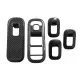 Complet Kit Interior Frames Decorative suitable for Mercedes A W177 V177 (2018-up) with Rear Armrest Box Air Outlet Trim Cover Carbon Film