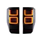 Taillights LED suitable for Ford Ranger (2012-2018) Clear with Sequential Dynamic Turning Lights