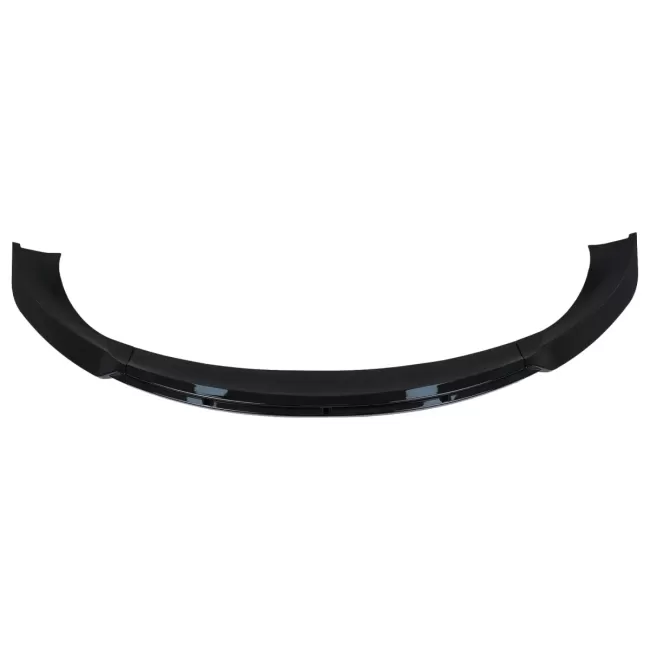 Front Bumper Spoiler Lip suitable for Tesla Model 3 (2017-up) Piano Black Add-on