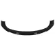 Front Bumper Spoiler Lip suitable for Tesla Model 3 (2017-up) Piano Black Add-on