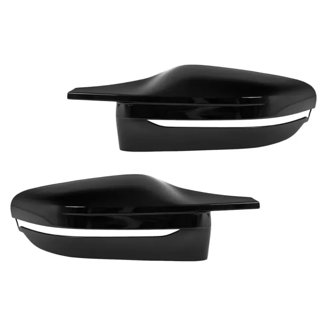 Mirror Covers suitable for BMW 3 Series G20 G21 G28 (2017-up) Piano Black M Sport Design LHD