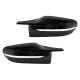 Mirror Covers suitable for BMW 3 Series G20 G21 G28 (2017-up) Piano Black M Sport Design LHD