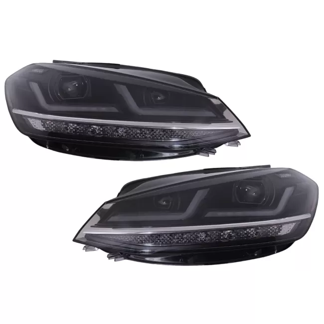 Osram Full LED Headlights LEDriving suitable for VW Golf 7.5 Facelift (2017-2020) Upgrade for Halogen with Dynamic Sequential Turning Lights