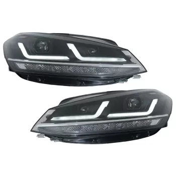 Osram Full LED Headlights LEDriving suitable for VW Golf 7.5 Facelift (2017-2020) Upgrade for Halogen with Dynamic Sequential Turning Lights