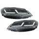 Osram Full LED Headlights LEDriving suitable for VW Golf 7.5 Facelift (2017-2020) Upgrade for Halogen with Dynamic Sequential Turning Lights