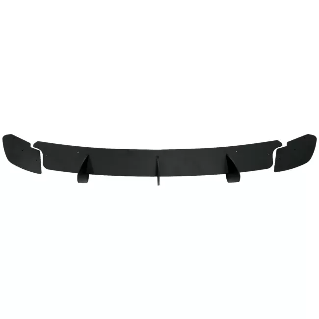 Rear Bumper Extension for Diffuser and Rear Side Splitters suitable for VW Golf VI 6 GTI (2008-2013) Black