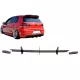 Rear Bumper Extension for Diffuser and Rear Side Splitters suitable for VW Golf VI 6 GTI (2008-2013) Black