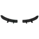 Rear Bumper Extension Splitters for Air Diffuser suitable for VW Golf VI 6 R20 (2008-2013) Black