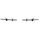 Rear Bumper Extension Splitters for Air Diffuser suitable for VW Golf VI 6 R20 (2008-2013) Black