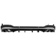 Rear Diffuser with Silver Exhaust Muffler Tips suitable for Mercedes GLC SUV X253 Facelift (2020-) GLC43 Design