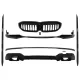 Complete Body Kit Extensions suitable for BMW 3 Series G20 Sedan (2018-2022) M340i Design Black Tips