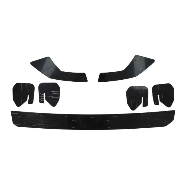 Rear Bumper Extension Splitter for Diffuser suitable for VW Golf 8 Hatchback Mk8/MQB (2020-Up)