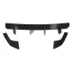 Rear Bumper Extension Splitter for Diffuser suitable for VW Golf 8 Hatchback Mk8/MQB (2020-Up)