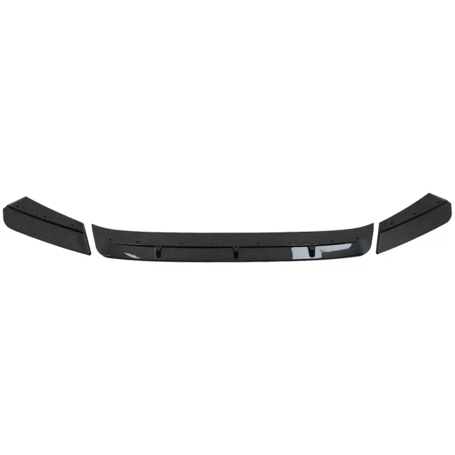 Front Bumper Spoiler Lip suitable for BMW X3M G01 X4M G02 (2018-2020) M Sport Carbon Look