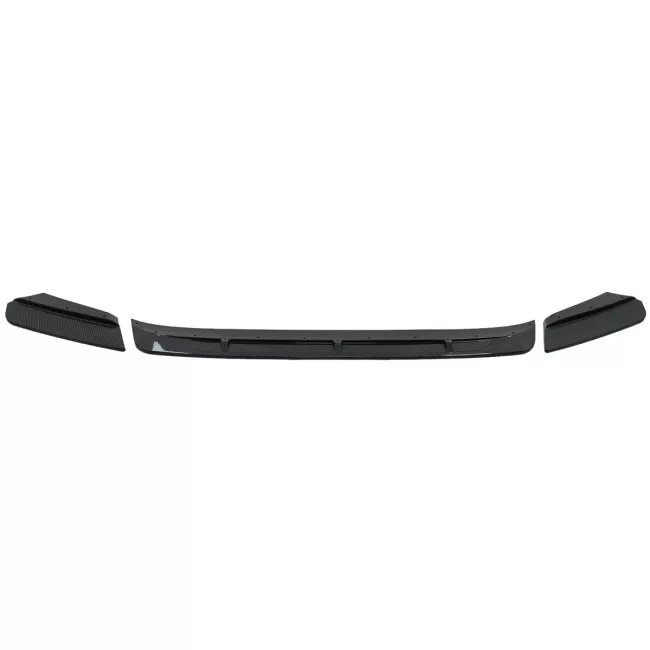 Front Bumper Spoiler Lip suitable for BMW X3M G01 X4M G02 (2018-2020) M Sport Carbon Look
