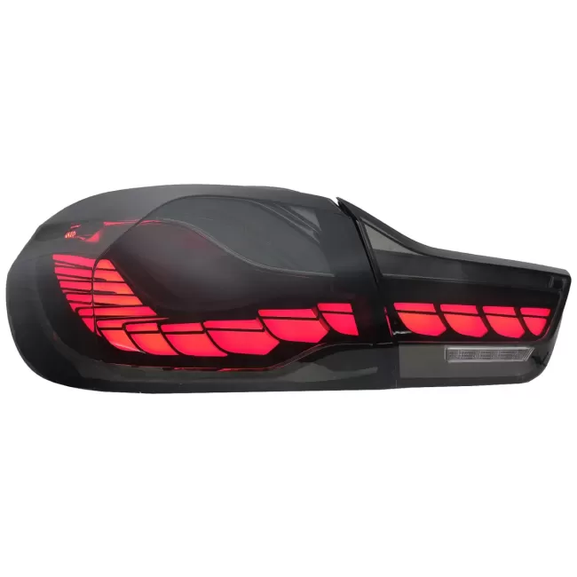 OLED Taillights suitable for BMW 4 Series F32 F33 F36 M4 F82 F83 (2013-03.2019) Red Smoke with Dynamic Sequential Turning Light