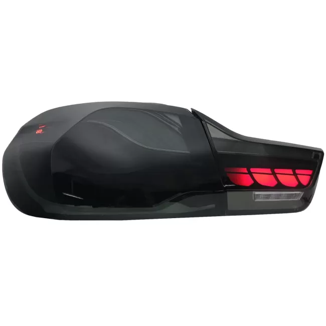 OLED Taillights suitable for BMW 4 Series F32 F33 F36 M4 F82 F83 (2013-03.2019) Red Smoke with Dynamic Sequential Turning Light