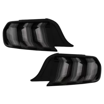 Full LED Taillights suitable for Ford Mustang VI S550 (2015-2019) Smoke with Dynamic Sequential Turning Lights