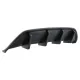 Rear Air Diffuser Valance suitable for Alfa Romeo Stelvio 949 (2016-2020) Black