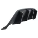 Rear Air Diffuser Valance suitable for Alfa Romeo Stelvio 949 (2016-2020) Black