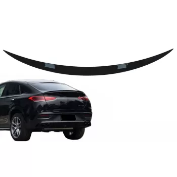 Trunk Boot Lid Spoiler suitable for Mercedes GLE Coupe C167 (2020-Up) Piano Black
