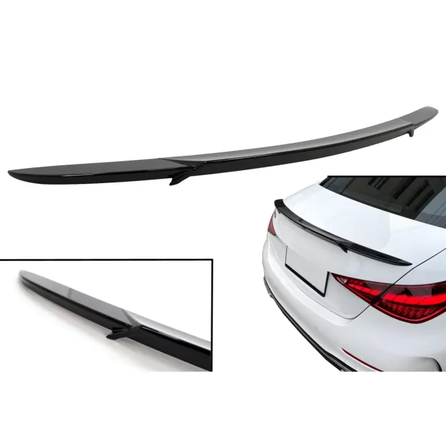 Trunk Boot Spoiler suitable for Mercedes C-Class W206 Limousine (2021-Up) Piano Black