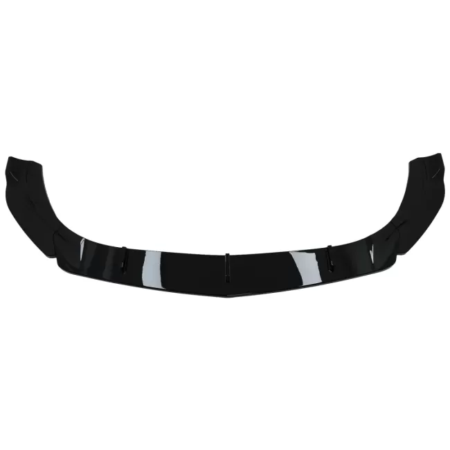 Front Bumper Spoiler Lip suitable for Mercedes A-Class W177 V177 Sport-Line / A35 (04.2018-2022) Piano Black