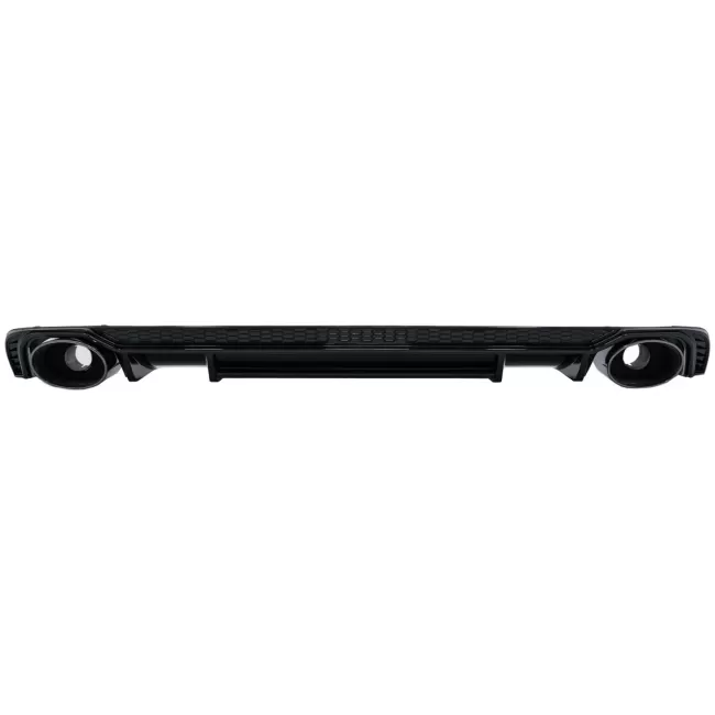 Rear Bumper Valance Diffuser Exhaust Muffler Tips suitable for Audi A4 B9 8W (2016-2018) Sedan Avant for S Line Bumper