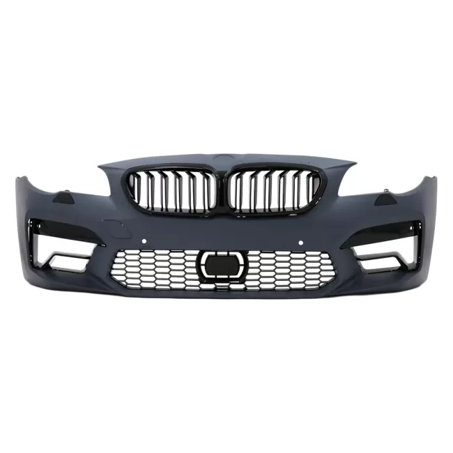 Front Bumper with Central Grilles suitable for BMW 5 Series F10 F11 (2011-2017) M5 2020 Style
