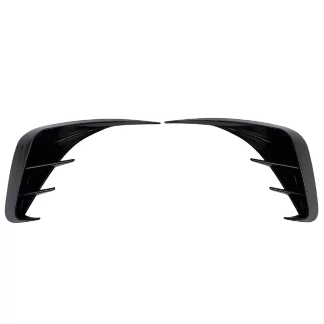 Rear Bumper Flaps Side Fins Flics suitable for BMW 3 Series G20 G21 G28 M-Sport (2018-up) Piano Black