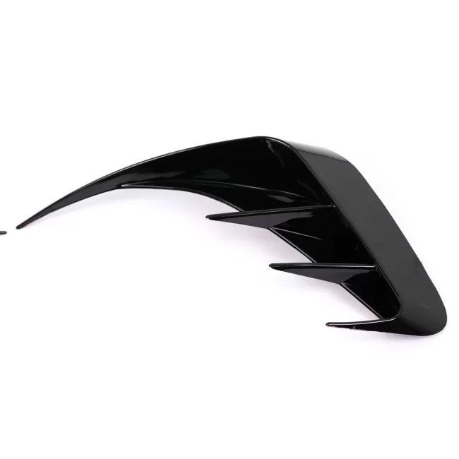 Rear Bumper Flaps Side Fins Flics suitable for BMW 3 Series G20 G21 G28 M-Sport (2018-up) Piano Black
