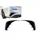 Rear Bumper Flaps Side Fins Flics suitable for BMW 3 Series G20 G21 G28 M-Sport (2018-up) Piano Black