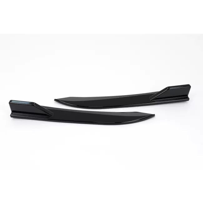 Rear Bumper Flaps Side Fins Flics suitable for BMW 3 Series F30 F31 (2011-2019) Piano Black