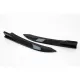 Rear Bumper Flaps Side Fins Flics suitable for BMW 3 Series F30 F31 (2011-2019) Piano Black