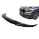 Front Bumper Spoiler Lip suitable for BMW X5 G05 M-Package (2018-2022) M Sport Piano Black
