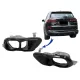 Exhaust MufflerTips suitable for BMW X5 G05 X6 G06 X7 G07 M-Package (2018-up) M Sport Design