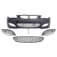 Pack Front Bumper Lower Central and Side Grille suitable for BMW 5 Series E60 E61 (2003-2010) M5 Design