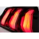 Full LED Taillights suitable for Ford Mustang VI S550 (2015-2019) Red with Dynamic Sequential Turning Lights