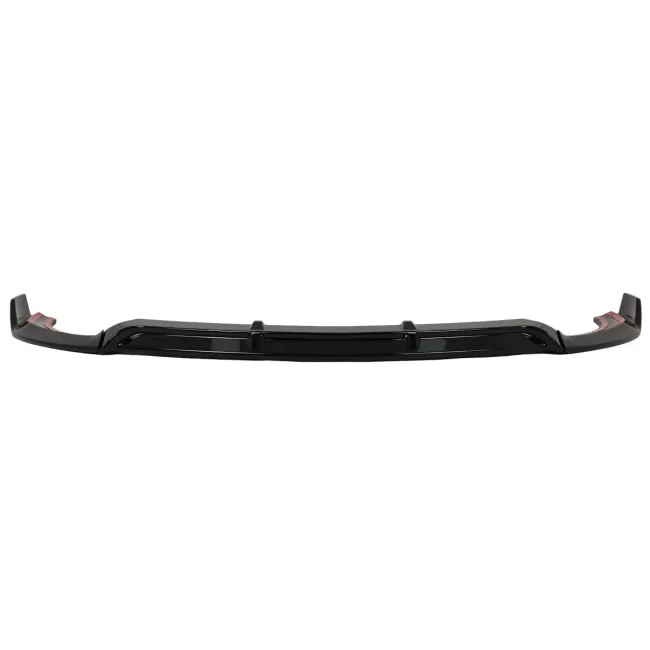 Front Bumper Lip suitable for Mercedes E-Class W213 S213 C238 A238 (2016-2019) Sport Look Piano Black
