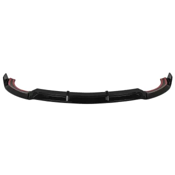 Front Bumper Lip suitable for Mercedes E-Class W213 S213 C238 A238 (2016-2019) Sport Look Piano Black