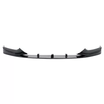 Front Bumper Spoiler Lip suitable for BMW 5 Series G30 Limousine G31 Touring (2017-2019) M Sport Design Piano Black